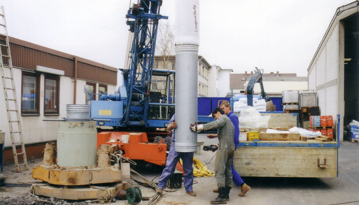 1991- Sanierungsbrunnen in Frankfurt