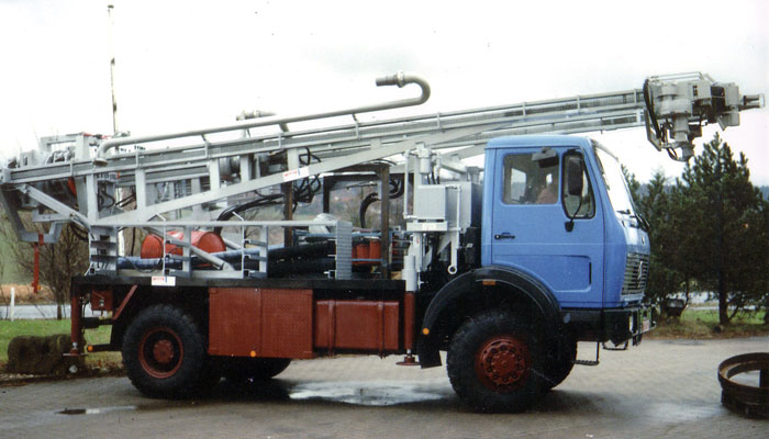 1993 - Trockenbohranlage Bohrdurchmesser 419 mm