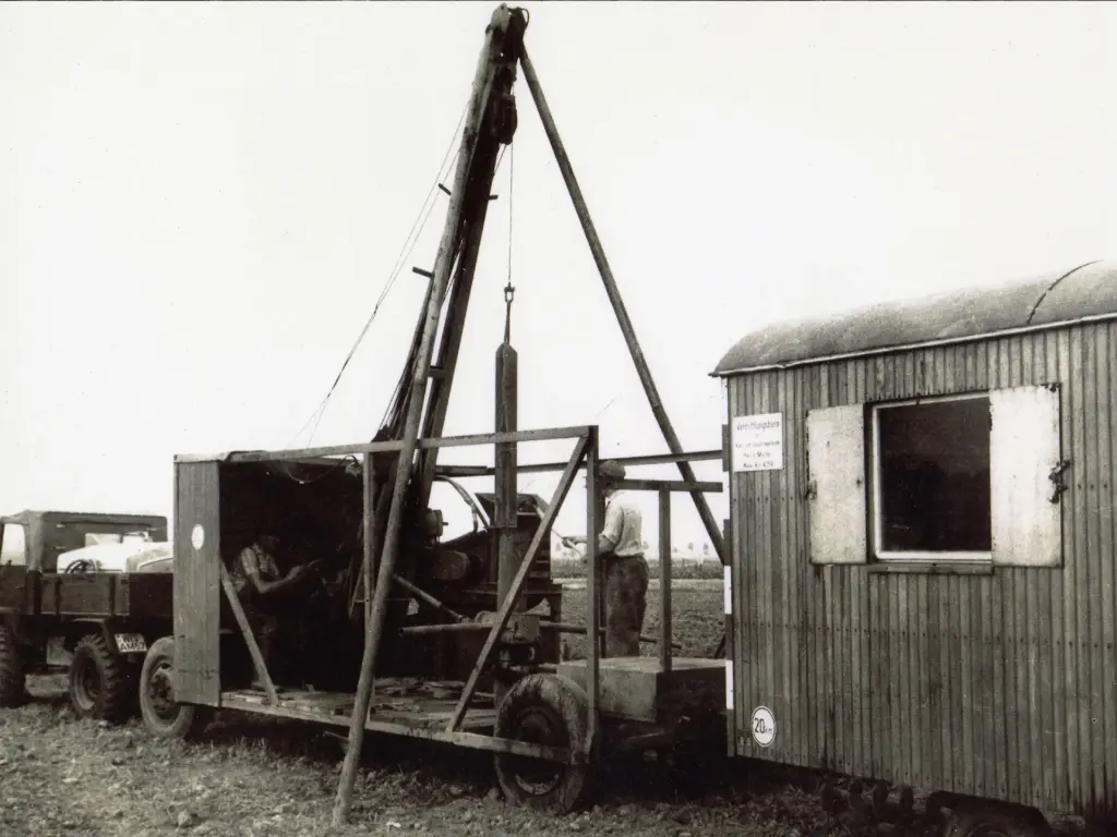 Geschichte: Erdbohrungen früher