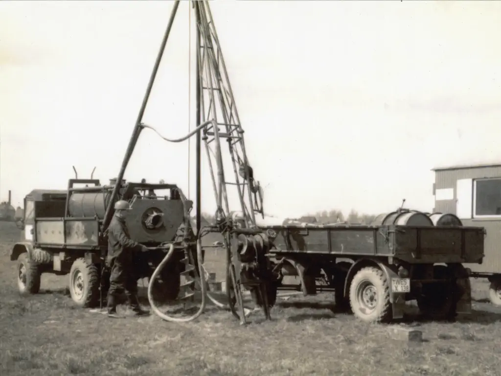 Geschichte: Erdbohrungen früher